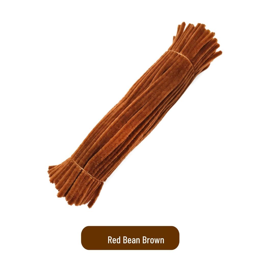 Barevné chlupaté drátky DIY sada: Šifrované, měnitelné čističe dýmek pro dětské vzdělávací projekty