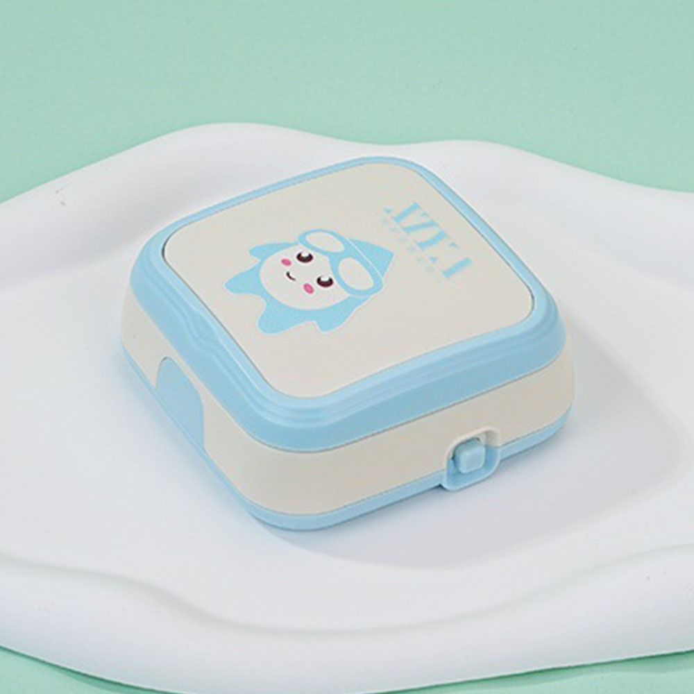 Cartoon Kontaktlinsenreiniger Etui Automatischer Kontaktlinsenbehälter Linsenhalter