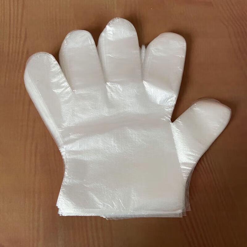 COFLYEE Disposable PE Transparent Gloves
