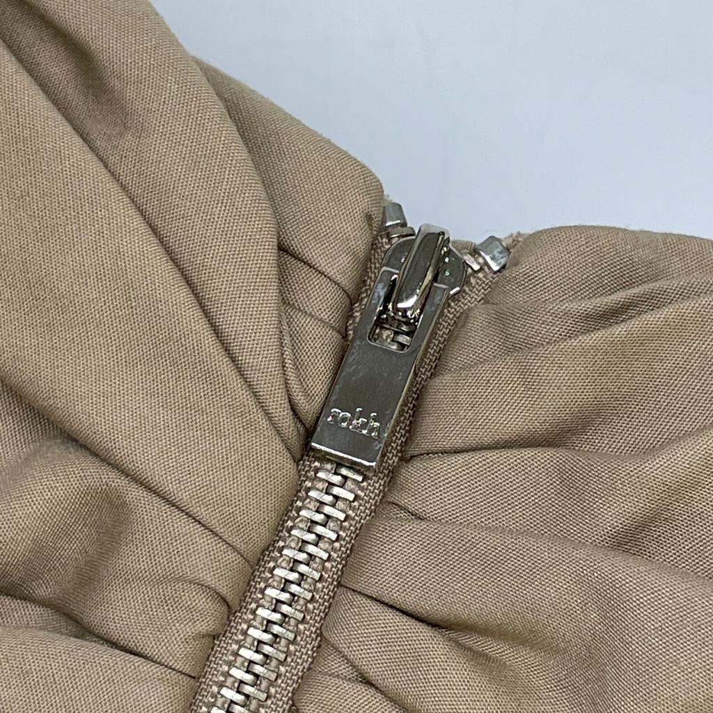 6 ROKU Beige trench skirt skirt 0 beigeUsed