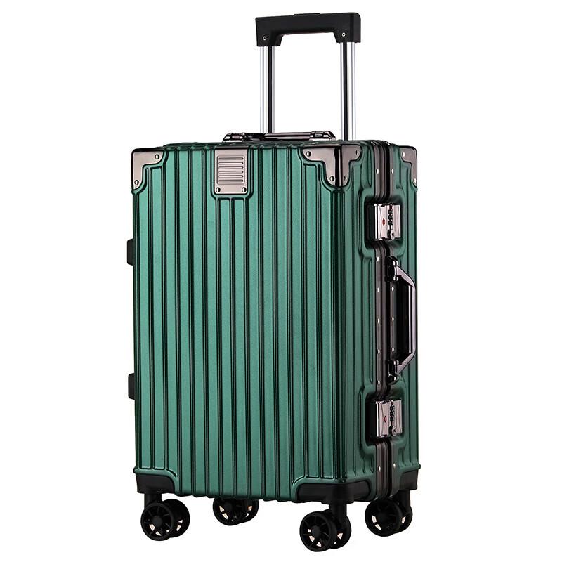 Churong 24-inch PC Hardside Luggage with Aluminum Frame and Spinner Wheels