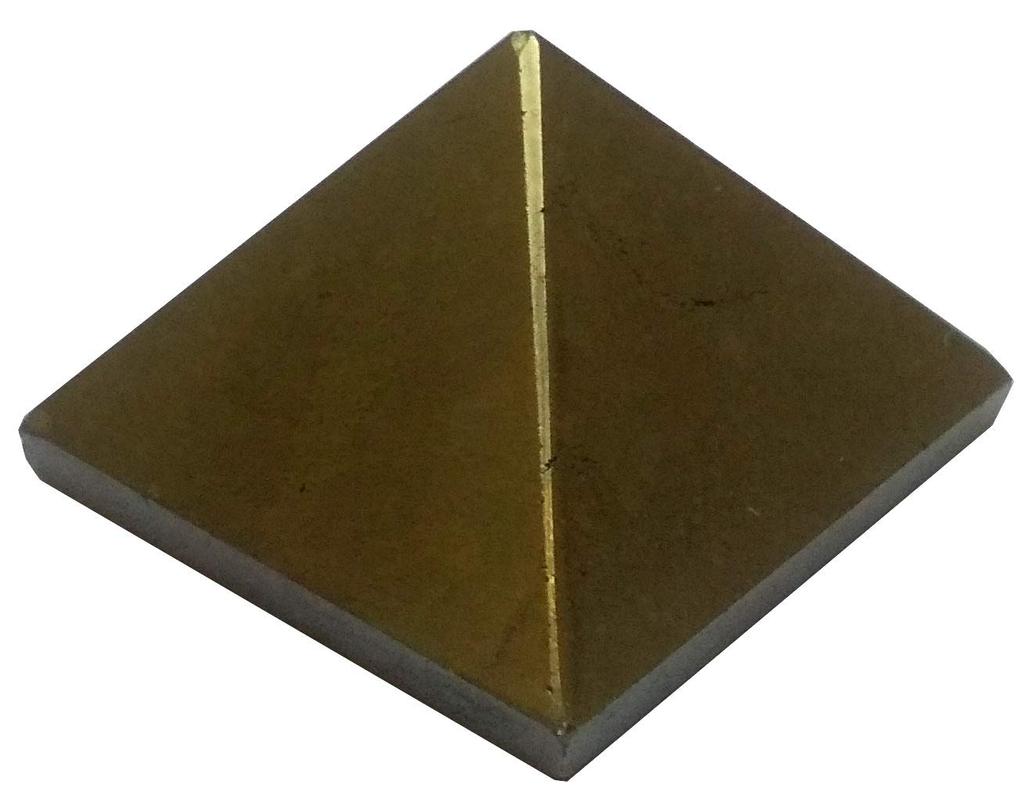 Purpledip Black Obsidian Stone Pyramid: Reiki Healing Divine Spiritual Crystal (11939)