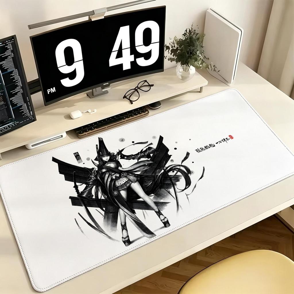 Naraka Bladepoint Pro ESports Xxl Gaming Mousepad Extra Large NonSlip Stitched Edge Keyboard Laptop Desk Mat For Pc Gamer