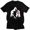 Custom Male USA American Flag Bigfoot T Shirt Short-Sleeve Cotton Tshirt T-shirt Casual Tee Slim Fit Clothes - Men's Summer C...