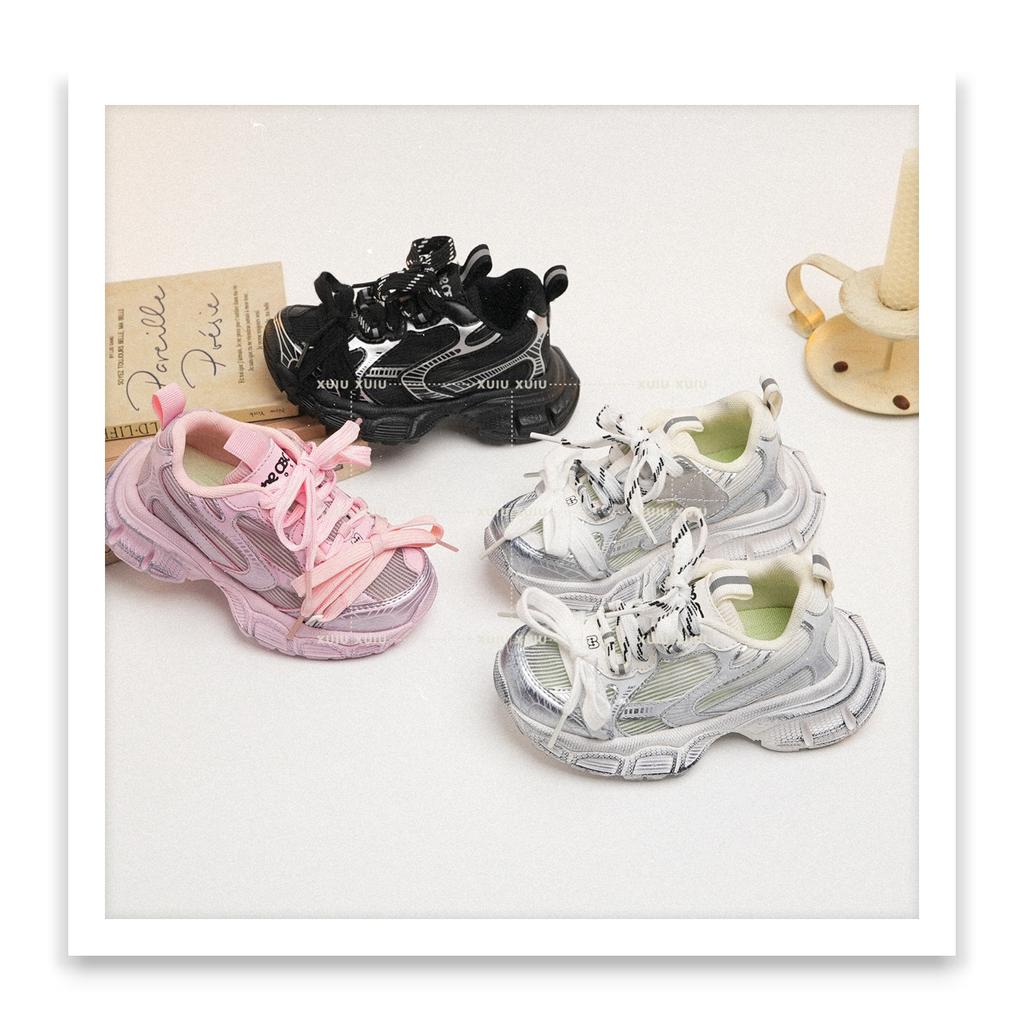 XSHX "Paris XL" dirty children's father sports shoes spring and autumn cool feeling net boys and girls [Wenzhou shoes]