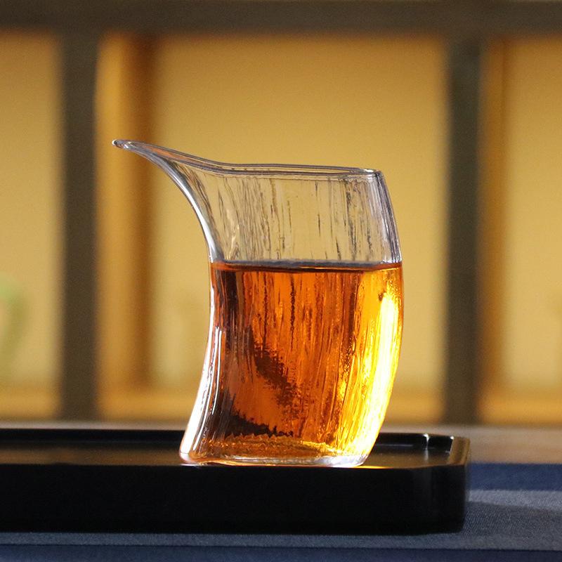 

Japanese Style 230ml Heat-Resisting Glass Tea Pitcher Fair Mug Whisky Coffee Tea Infusers Gongdao Teacup 230ml