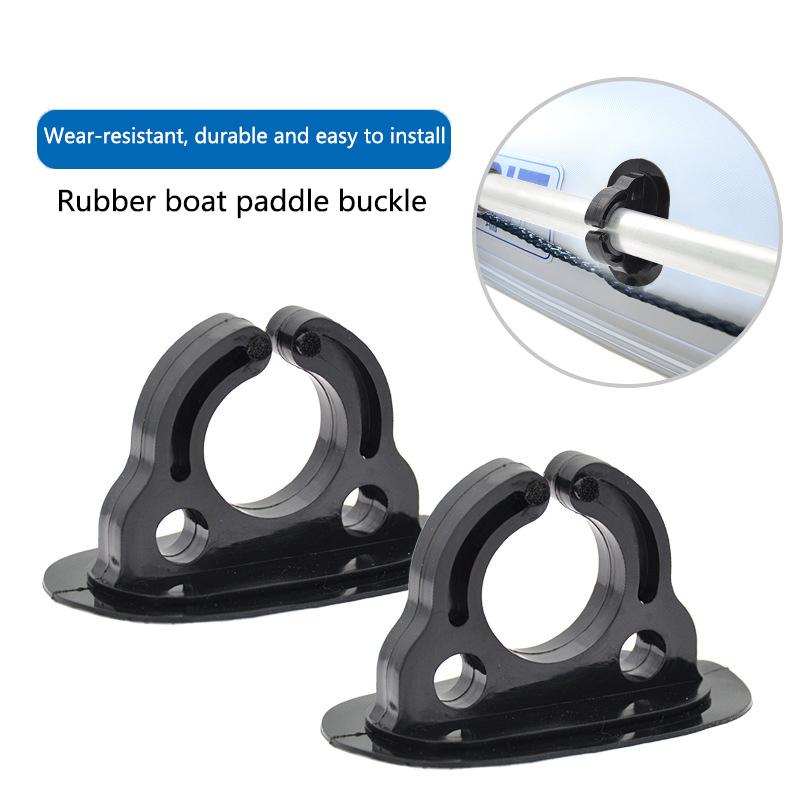 2/4 Stück Gummi-Paddel-Aufbewahrungshalter Boots-Paddelhalter-Clips Ruderhalter für Kajaks Kanus Ruderboote Schlauchboote