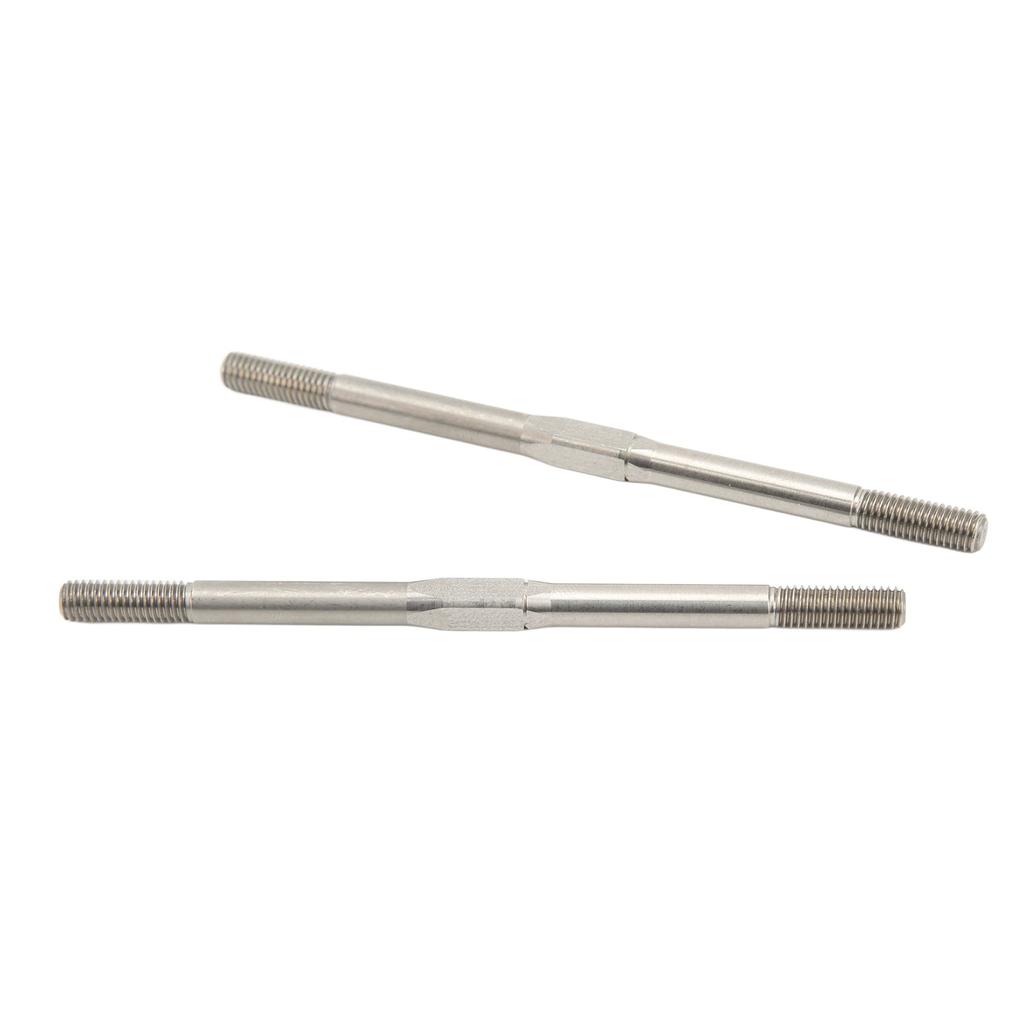 2Pcs RV Turnbuckle Tie Rod High Strength Steel M5 95mm Anti Deformation for ARRMA 1 7 1 8 Series