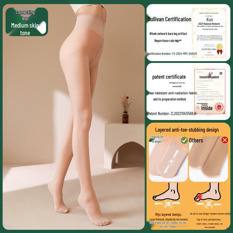 

Miju Yienn Women s Nude Look Leggings: Autumn/Winter Sheer Pantyhose Replacement (Single Outer Layer)