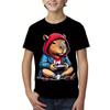 Cute Capybara Graphic T Shirt For Men Women Funny Animal Short Sleeve T-Shirts Summer Casual Fashion Loose Y2k Kids Boys Tees
