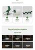 Rotating Golf Rope Ball Swing Practice Device