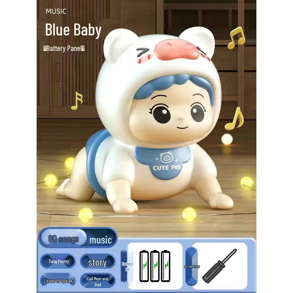 Infant Learning Toy for 0-1 Year Olds: Puzzle, Head-Up Training, Crawling Aid for 6-Month-Olds