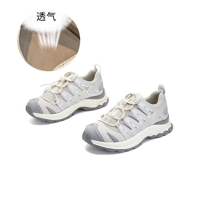 Suction film sole women's shoes dad shoes sports shoes 2025 autumn new versatile shoes children's platform casual color matching shoes