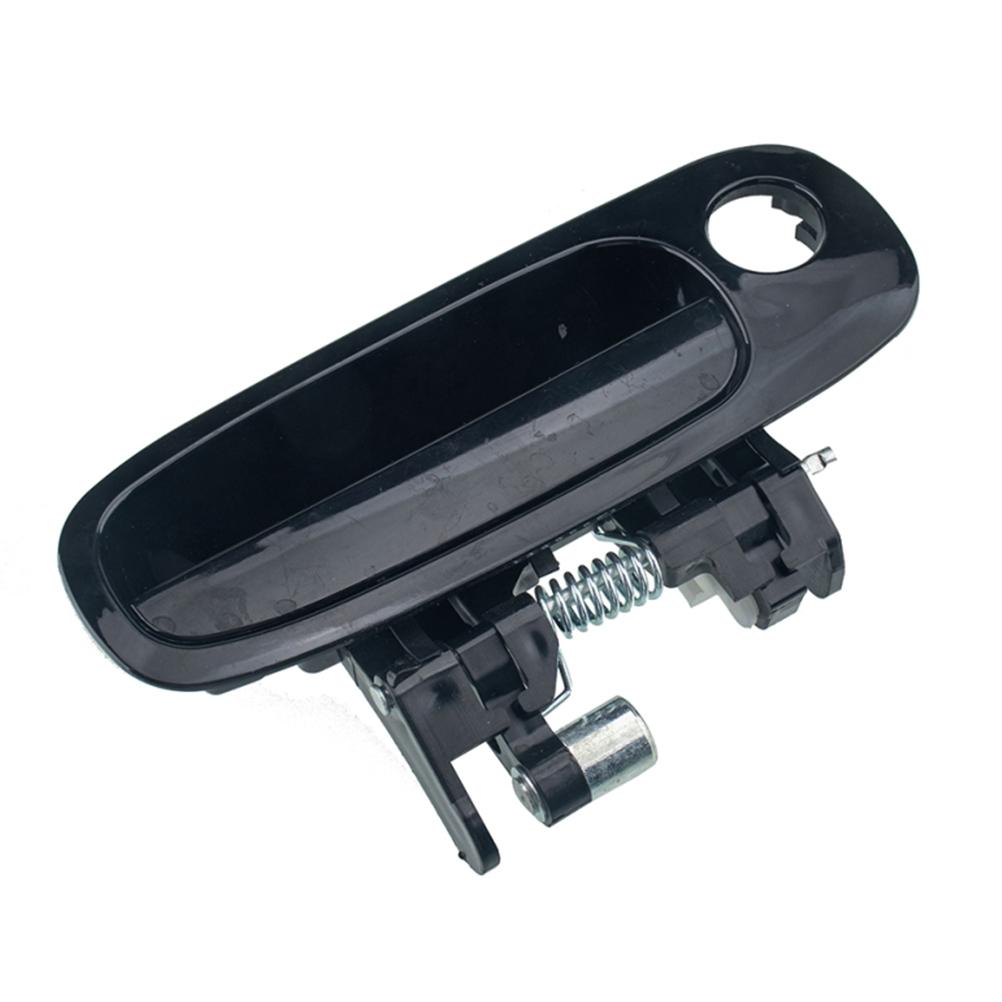 2PCSSet Car Outer Door Handle Compatible for 19982002  Corolla Black