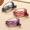 Zinc Zinc Alloy Folding Presbyopic Glasses PC Anti Blu-ray Eyewear Office Elderly Reading Eyewear  Outdoor