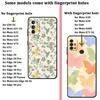 Cartoon Butterfly Case for Motorola Moto G22 Edge40 G52 G51 G73 Edge 20 Pro 30 Lite G71 G53 G30 G32 G60s G50 Phone Cover
