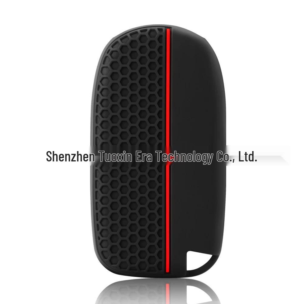 Jeep Key Case: Honeycomb Silicone Protector for Compass, Cherokee, Grand Commander