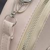 Y2K Heart Shape Shoulder Bags Versatile Small Rivet Crossbody Bag Solid Color PU Leather Bags for Women Girl Trendy Bag