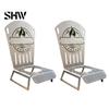 Rust Proof Metal Roaster for Poultry Beer Can Chicken Rack, Durable Vertical Stand, Stable Upright Cooking Rack Heat Resistant BBQ Grills Outdoor