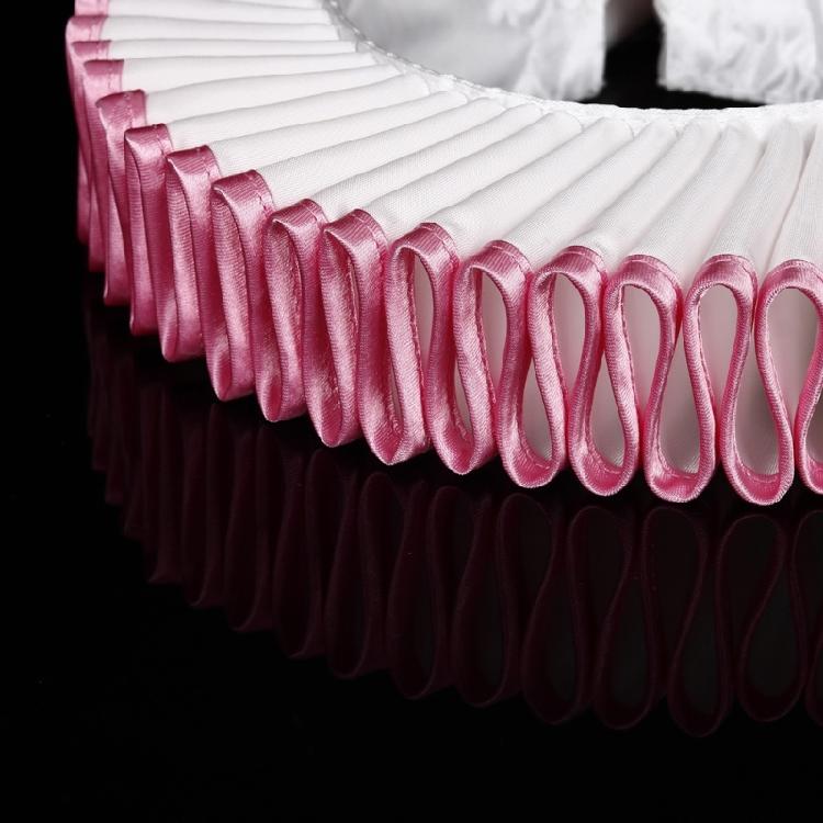 Renaissances Elizabethan Ruff Collar Neck Ruffle Victorian Colonial Dickens Neck Collar Halloween Costume Cosplay Props