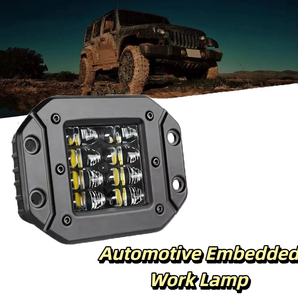 40W Power Flush Mount Light 5 Inch Size LED Pods Light Fog Light Off Road Light  Car Lighting