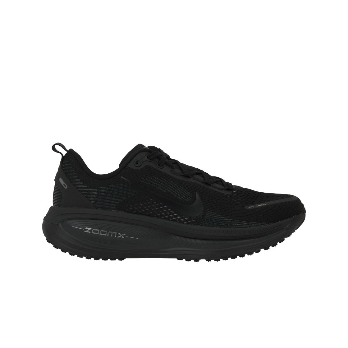 Nike Men's Black/Dark/Grey Vomero 18 Triple Sneakers -Smoke- Light-Smoke- Hm6803-005 Cm