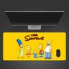 The Simpsons Poster Mouse Pad, Large Gaming Desk Mat, Non-slip XXL Mousepad for Laptop & Tablet, Mini PC Playmat with Stitched Edges