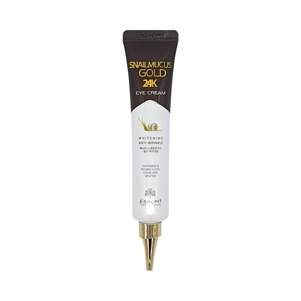 

ESHUMI Snail Mucus Gold Eye Cream 40ml Snail Eye Area Wrinkle Improvement Whitening Ampoule Cream