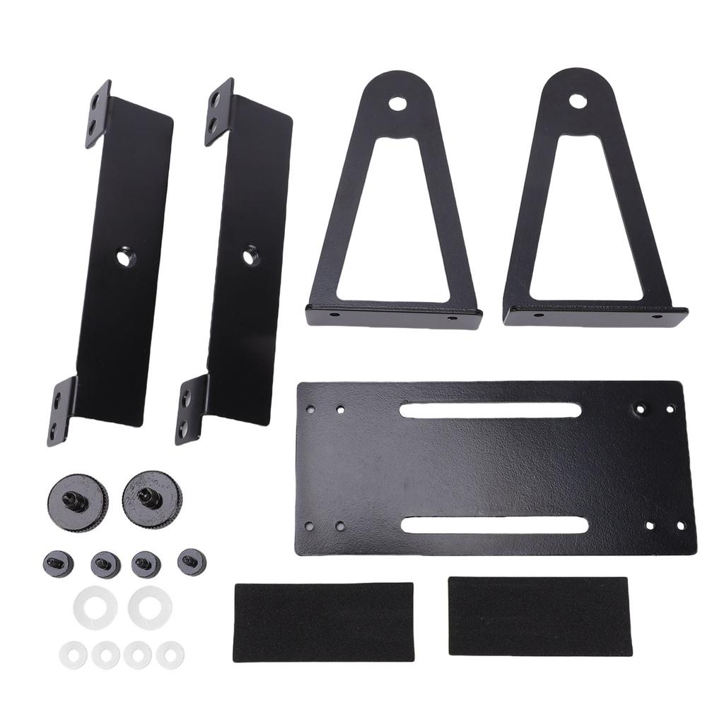 360 Degree Pivoting Multi Purpose Fan Mount Desk Fan Stand Mount for 120mm 140mm PC Computer Fans Black