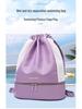 Women's Gym Bag: Wet/Dry Separation, Shoe Compartment, Sports, Swim, Yoga, Travel, Lightweight, Double Shoulder.