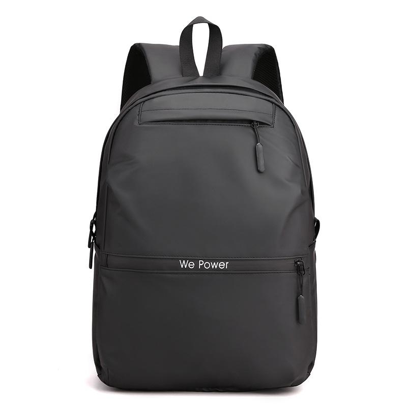 

Мужской деловой рюкзак с защитой от брызг, рюкзак для поездок на работу, компьютерный рюкзак большой вместимости, школьная сумка для школьников 16 чёрный