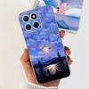 For Huawei Honor X6 X6S Case Honor X8 5G Cover Soft TPU Silicone Matte Phone Bumper For HonorX6 X 6S Coques Butterfly Flower Bag