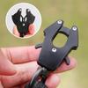 Medium Large Dog Traction Rope Zinc Alloy Frog Clip Tactical Pet Leash Heavy Duty Durable Training Walking Lead