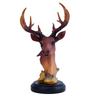Luxurious Deer Ornament - Decorative Resin Craft for Office, Living Room, or TV Cabinet.
