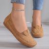 Women Loafers Large Size New Fashion Breathable Slip On Flats Retro Sewing Comfortable Soft Casual Shoes Zapatos De Mujer