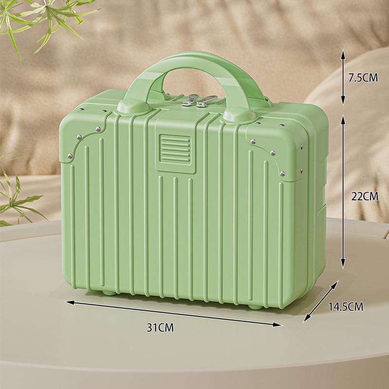 14" Women's Travel Makeup & Souvenir Box with Wheels