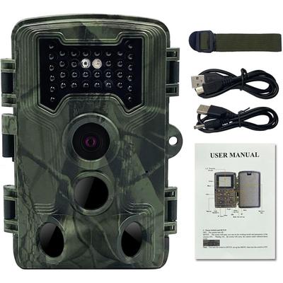 Trail Camera Night Vision Motion Activated Waterproof 24MP+2.7K Wildlife Camera W/36 IR LEDs 5MP CMOS IP66 Critter Camera
