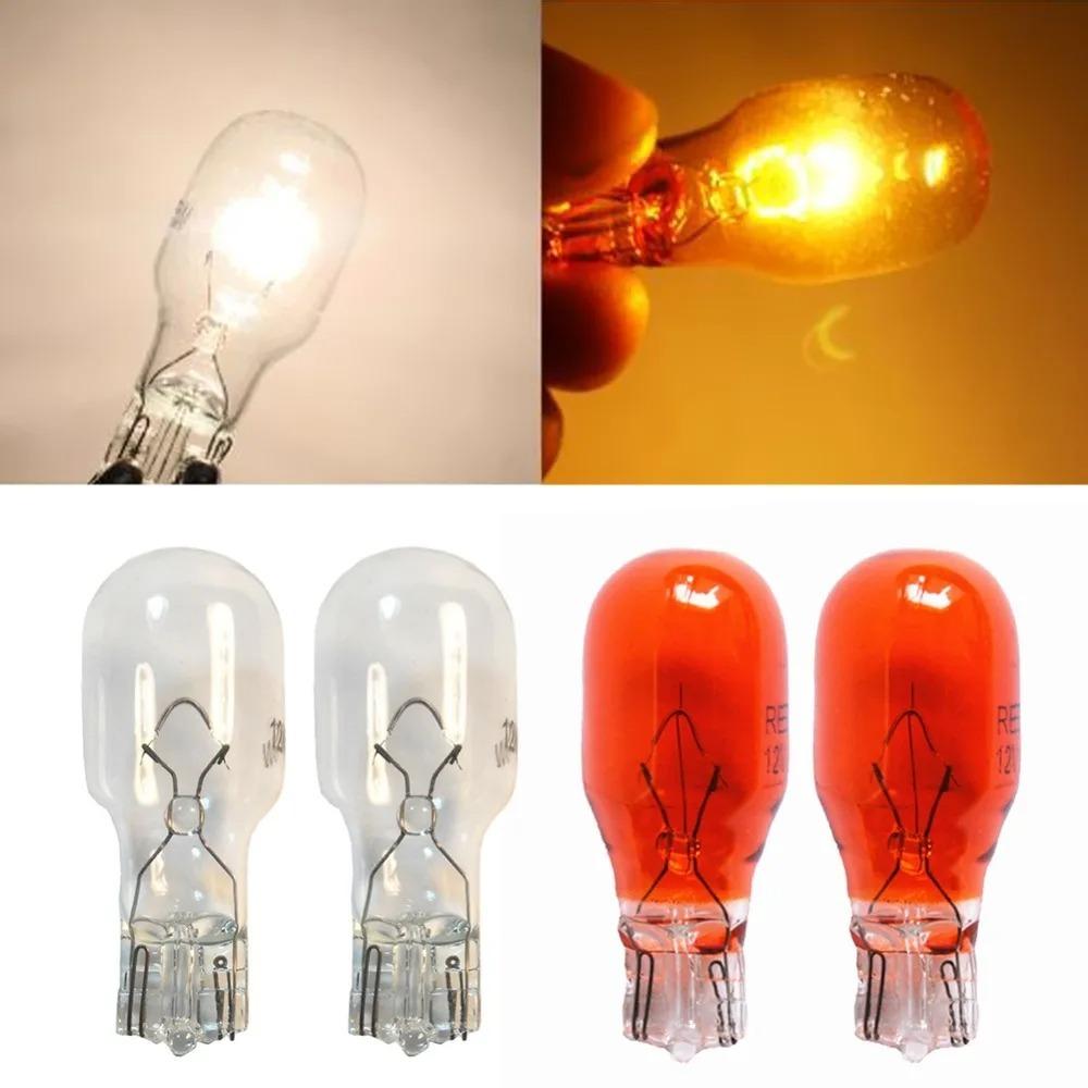 12V W16W T15 Auto Halogen Bulb Car Turn Signal Lights Reverse Lamps Motorcycle Amber White Landscape Floor Backup Light Bulbs Bulbs 7