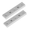 2Pcs T Slot Miter Track Jig 30 45 Type 100mm Aluminum Alloy Power Tool Accessory Jigs Rail Miter Bar Woodworking Tools