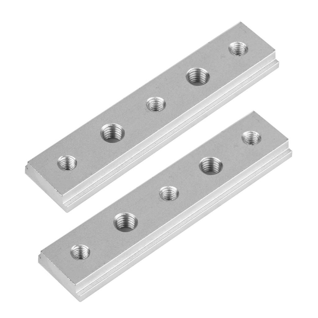 2Pcs T Slot Miter Track Jig 30 45 Type 100mm Aluminum Alloy Power Tool Accessory Jigs Rail Miter Bar Woodworking Tools