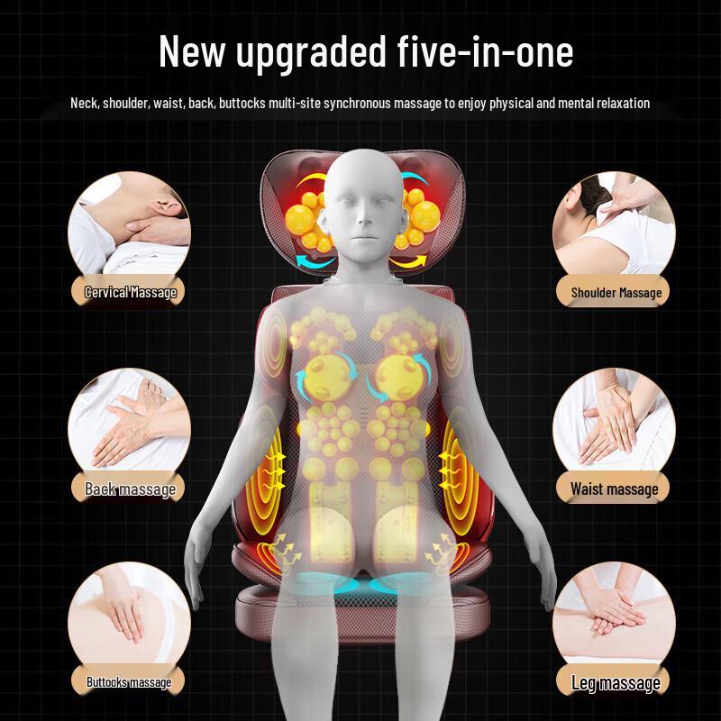 AUX Full Body Massage Cushion