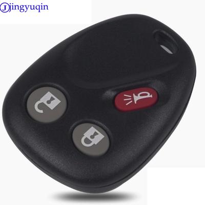 Jingyuqin 3 Buttons Remote Car Key Blank Shell Styling Case Keyless Fob Pad Cover For Buick Rainier GMC Isuzu Oldsmobile