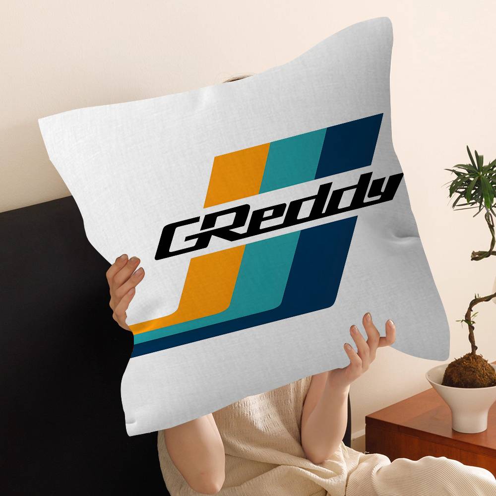 G-Greddy-Y Cushion Cover Polyester Sofa Cushions Decorative Throw Pillows Home Decoration Pillowcover