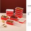 Disposable Plastic Food Container with Lid
