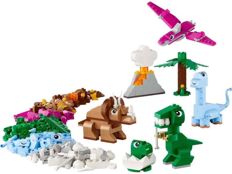 Klocki lego classic 11041 kreatywne dinozaury 5+ (elementy: 450)