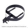 5 Inch Chimney Pipe Bracket Holder Hanging Portable Adjustable Wall Support Flue Liner