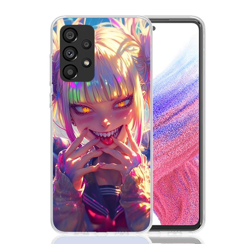 Himiko Toga My Hero Fashion Phone Case For Samsung Galaxy A17 A16 A14 A15 A13 A57 A56 A54 A55 A53 A37 A36 A34 A35 A33 A26 A24 A2