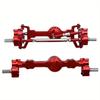 MN 99S Aluminum Alloy CNC Full Metal Front Rear Portal Axle Set For 1/12 MN MN99S MN98 D90 D91 D99 D99S MN90 RC Car Upgrade Part