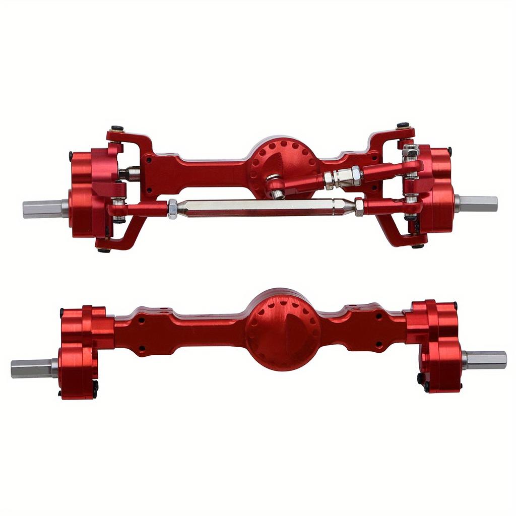 MN 99S Aluminum Alloy CNC Full Metal Front Rear Portal Axle Set For 1/12 MN MN99S MN98 D90 D91 D99 D99S MN90 RC Car Upgrade Part