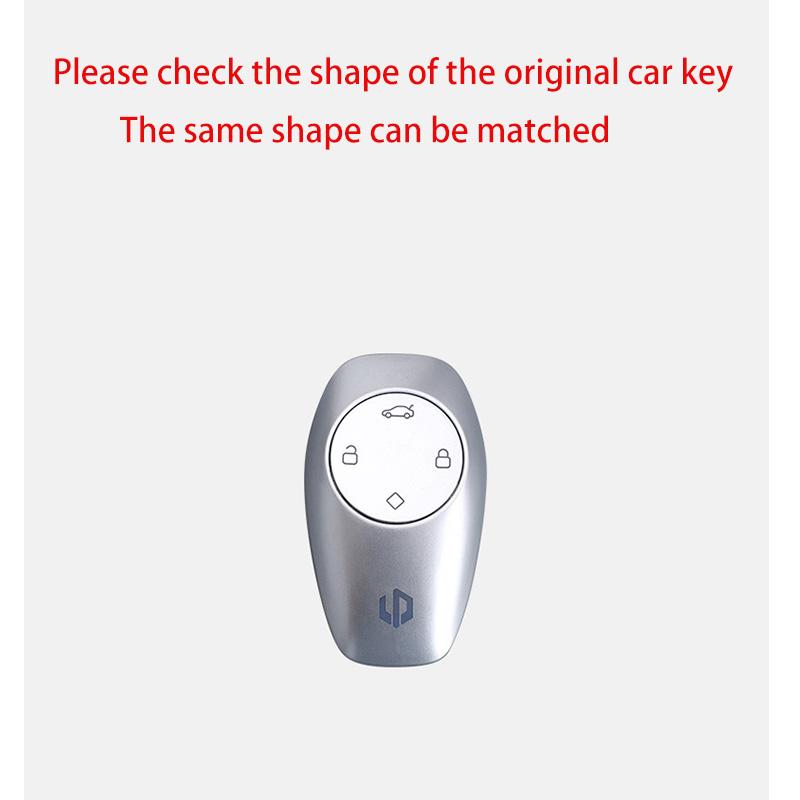 Étui Housse Sac de Protection en TPU pour Clé de Voiture Intelligente Fob Pour Leapmotor T03 S01 C11 C01 Type Coque sans Clé Porte-clés Accessoires Auto